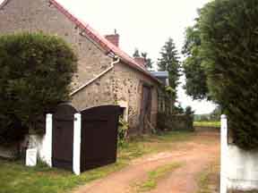 ingang naar ons huis